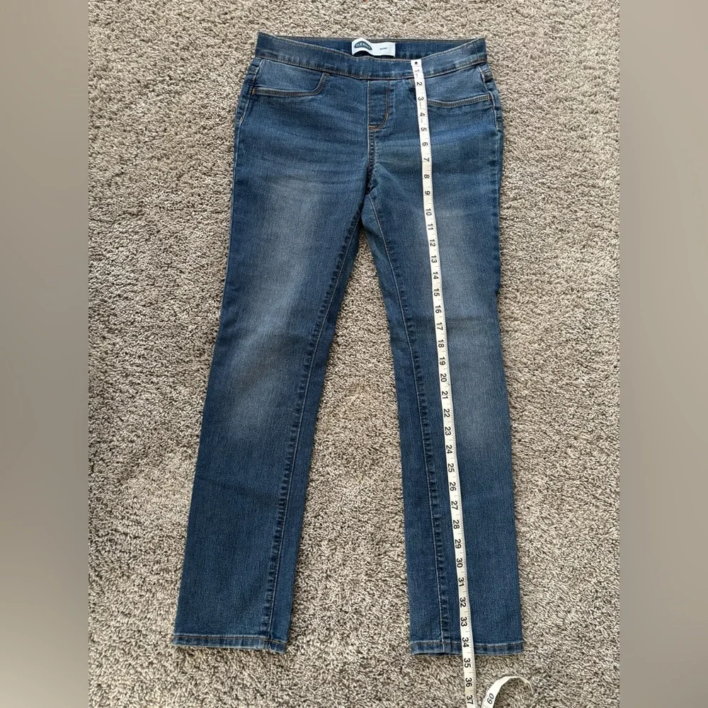 Old Navy Girls Skinny Faded Adjustable Jeans Size XL 14